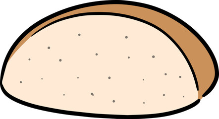 Illustration of bread