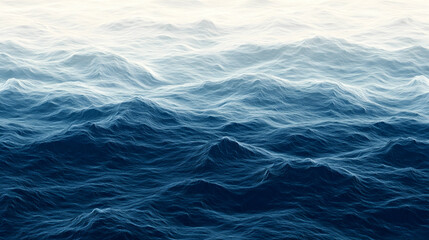 Fototapeta premium Serene ocean wave background with gradient lighting creating a peaceful, aquatic atmosphere