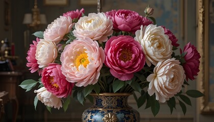 bouquet of pink roses