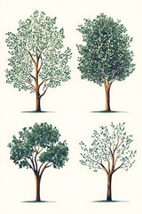 Obraz premium tree with green leaves