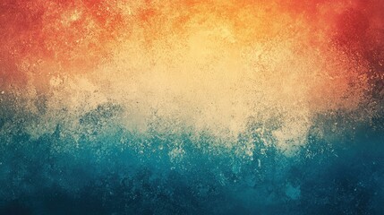 Fototapeta premium Abstract gradient background featuring vibrant hues of orange, red, and blue blending seamlessly for artistic use