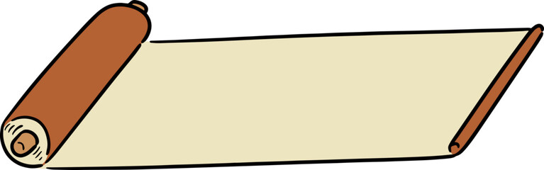 Illustration of scroll