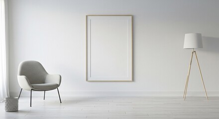 Luxury Modern Living Room Featuring White Decor