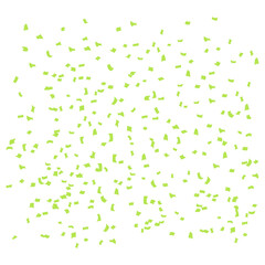 Green Confetti Party Background Celebration Vector
