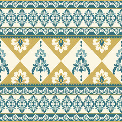 seamless pattern with decorative elements