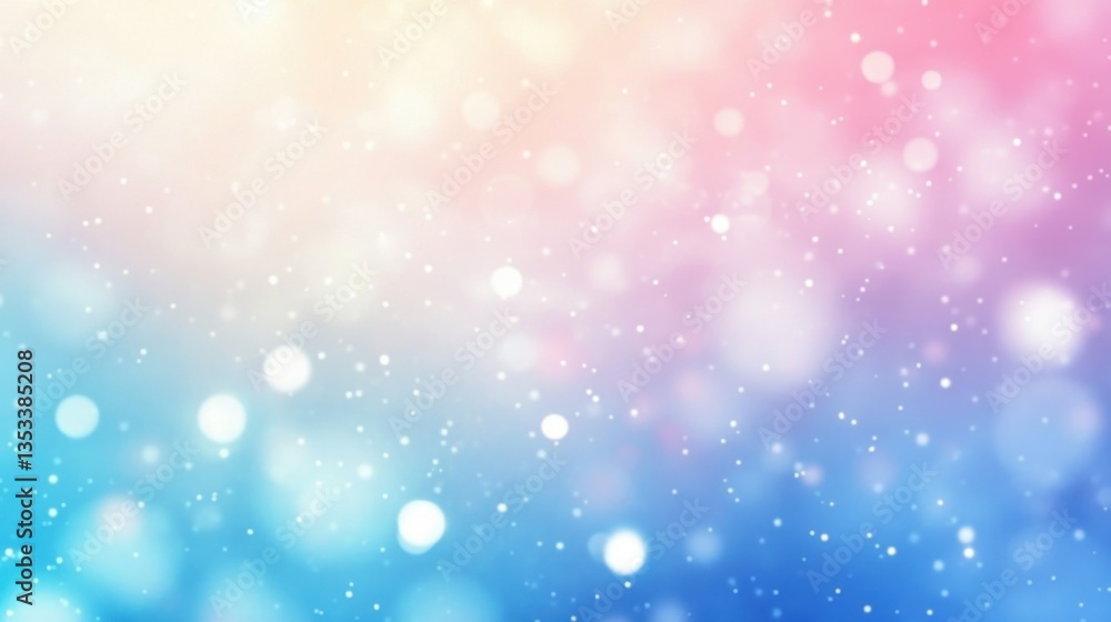 Aufkleber light blue gradient background with a blurred soft focus, creating a fresh and peaceful atmosphere. 