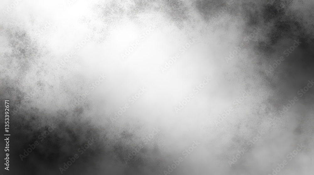 Poster abstract foggy background with soft gray and white tones creating a mysterious atmosphere for design