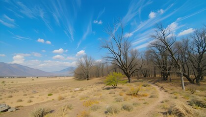 field and sky