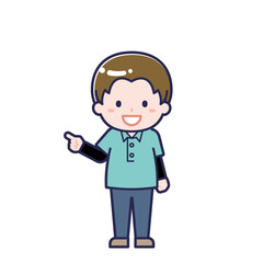 児童支援員／男性 16