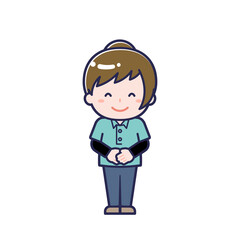 児童支援員／女性 01