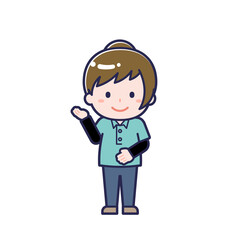 児童支援員／女性 18