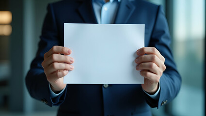 Fototapeta premium Flat Industry Certification Guarantee business insurance product certification management best quality assurance concept for product assurance standard quality ISO businessman holding document icon ha