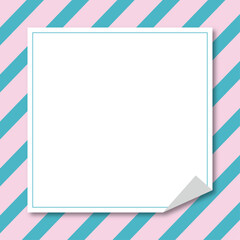 메모지 일러스트