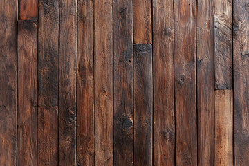 Fototapeta premium Aged wood with rich natural grain, a timeless rustic background for organic or farmhouse branding