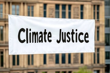 Obraz premium A banner displaying the phrase 