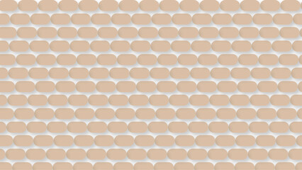 Fototapeta premium Yellow brick wall background pattern . building architecture brick wall concrete abstract backgrounds .