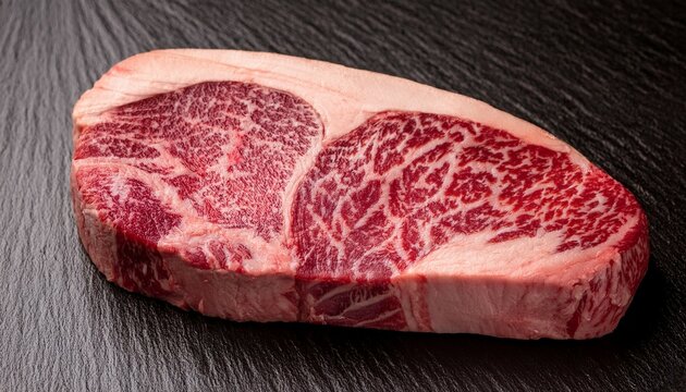 fresh raw australian wagyu steak
