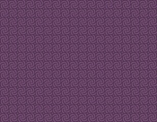 Floral ornament with swirl pattern, seamless paper  fabric