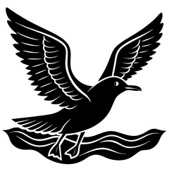Seagull Silhouette