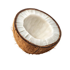 half of coconut