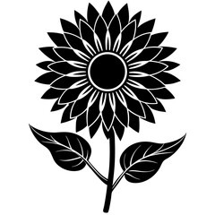 Sunflower Silhouette