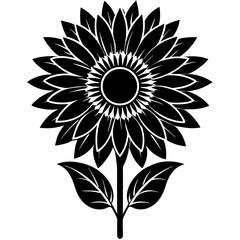 Sunflower Silhouette