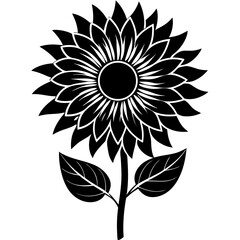 Sunflower Silhouette