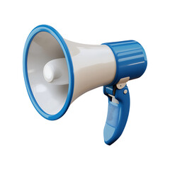 Isolated Megaphone for Announcements and Events, isolated on transparent background.
