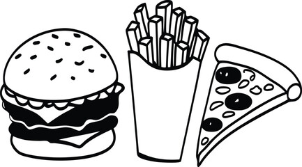 hand drawn vector illustration of a cartoon character