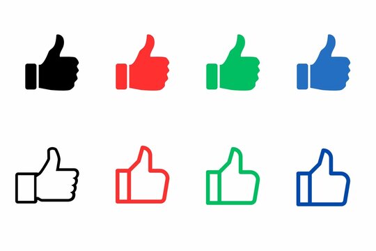 like icons, set of like button, set of like icons, thums up, set of thumbs up icons, thumb up icons, set of thumbs up, like button, 