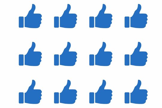 set of thumbs up icons, set of like button, icons of like button, set of thumb up icons, set of hand gestures, hands gestures, thumb up, thumps up, like, 