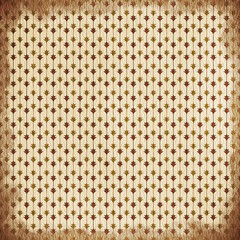 Floral ornament with swirl pattern, seamless paper  fabric