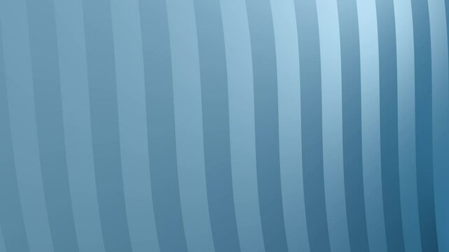 Abstract Blue Stripes Background:  Curved Lines, Gradient Shades, Modern Design