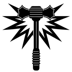 Breaker Bar silhouette vector illustration 