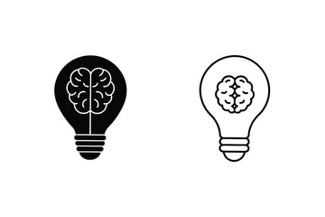 Brain Power Ideas, Innovation, Lightbulb, Creativity, Intelligence, Mind, Thinking, Concept, Solution