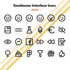 Gentlecons Interface Icons Collection batch 10