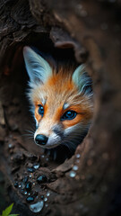 the baby fox
