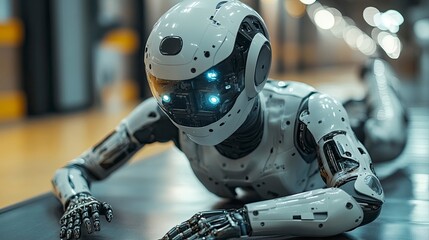 Medical robot assisting with neuromuscular rehabilitation exercises