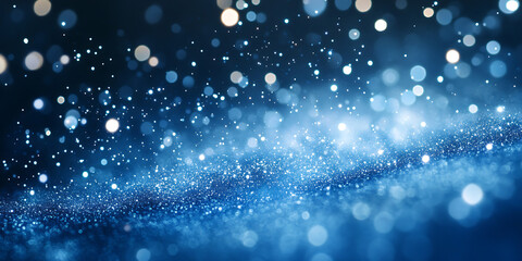 Obraz premium Glowing Fairy Dust Wallpaper Background for Magical Themes, Fantasy Concepts, or Dreamlike Designs