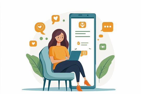 AI-powered mental health chatbots offer personalized support and engage users in meaningful conversations to help them navigate emotional challenges and enhance well-being.