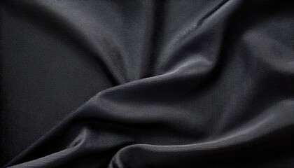 finely grained matte black synthetic fabric texture