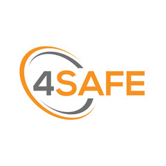 Vector technological logo with circle style design.