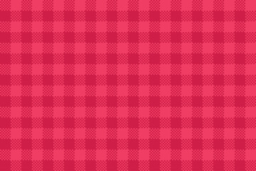 red pink tartan checked seamless pattern, warm pink
