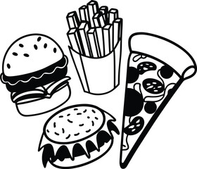 fast food icons