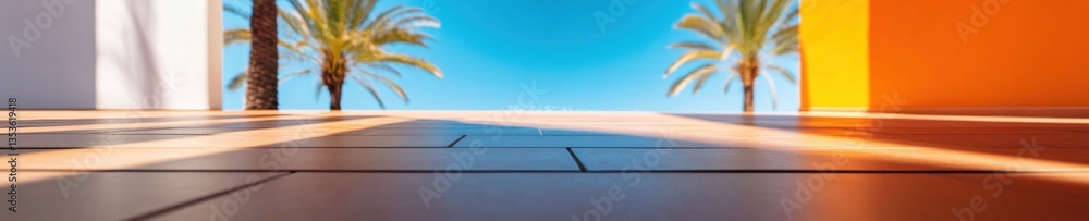 Poster immersive digital wellness horizon minimalist tech-enabled virtual plaza connecting global communiti
