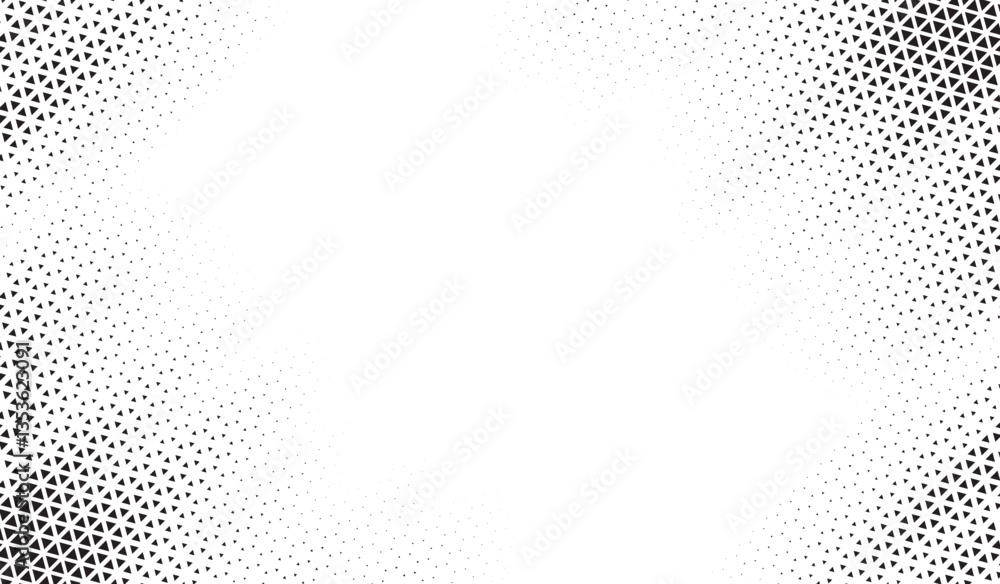 Aufkleber Halftone background vector, abstract backdrop design with two tone pattern and copy space for edit your content