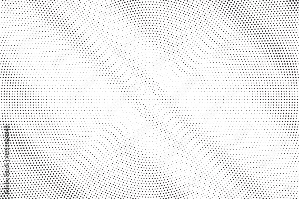 Leinwandbilder Halftone background vector, abstract backdrop design with two tone pattern and copy space for edit your content