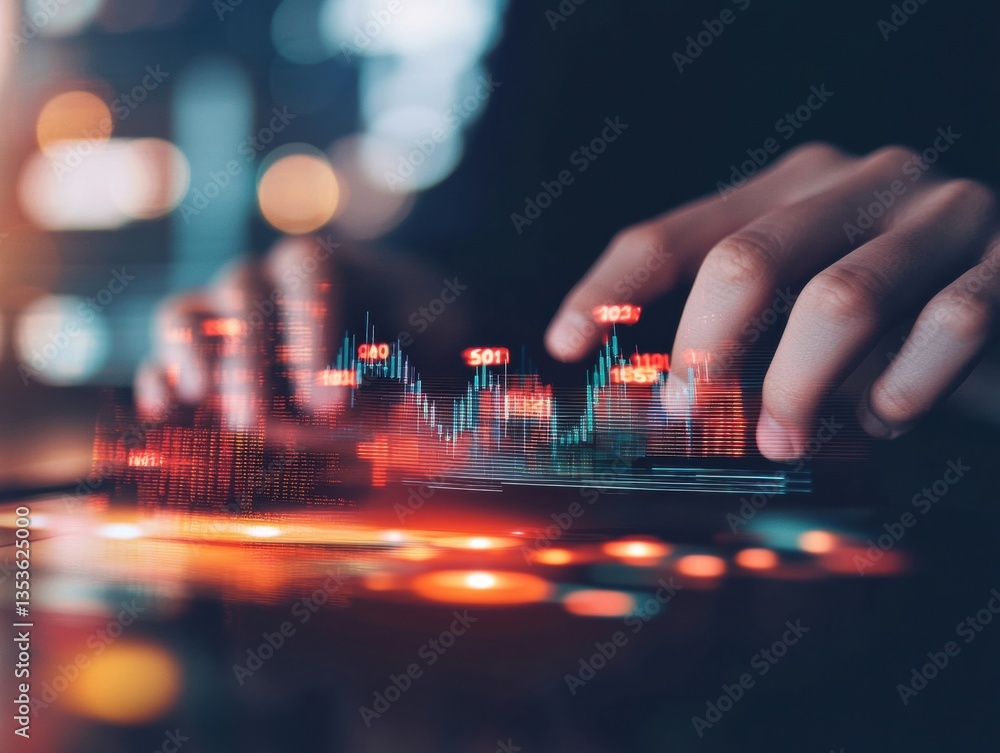 Poster AI-Driven Financial Analytics Immersive Data Visualization for Predictive Business Intelligence - Next-Gen Tech Forecasting in Dynamic Digital Workspace
