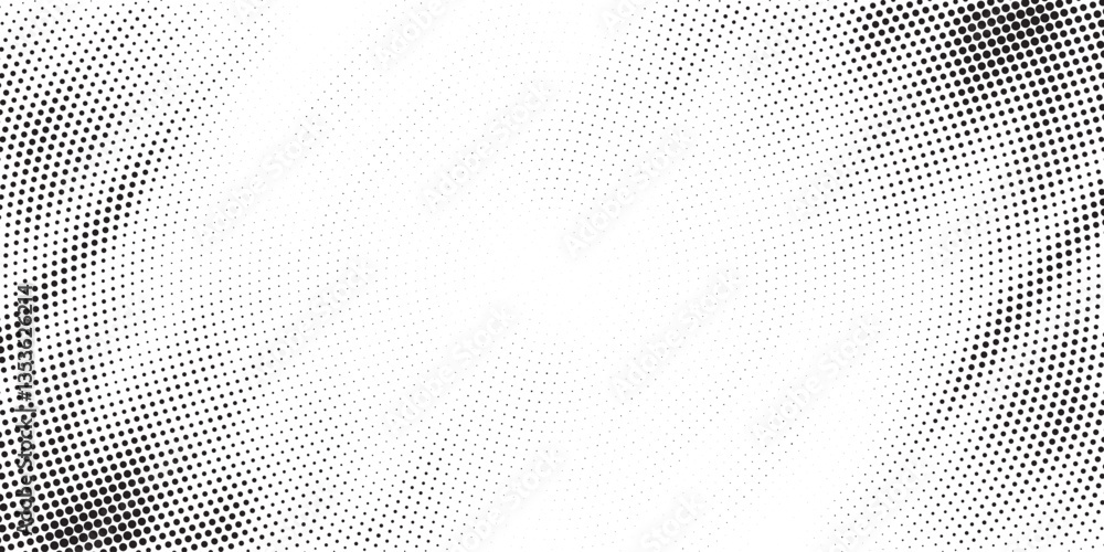 Poster halftone background vector. abstract backdrop design with two tone pattern and copy space for edit y