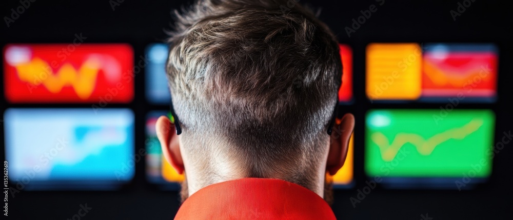 Poster AI-Powered Sports Analytics Immersive Data Visualization for Next-Gen Performance Intelligence - Cutting-Edge Professional Insight in High-Contrast Workplace Environment